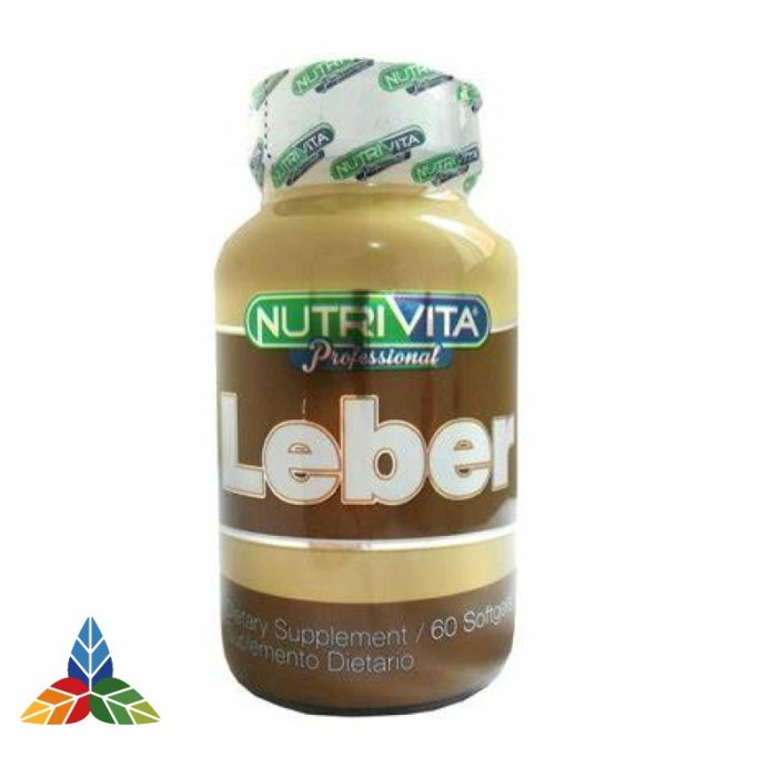 LEBER x 60 CAP - NUTRIVITA